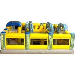 Square Obstacle Course for Rent - Kangaroo's Castles Bouncy Castle ...
